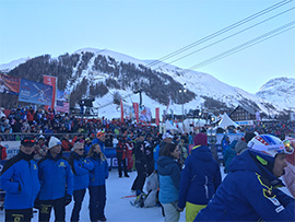 Val D Isere Finish