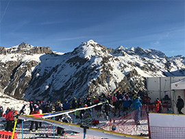 Val D Isere Start Gate